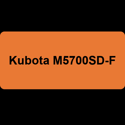 Kubota M5700SD-F